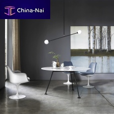 Contemporary dining table GRASSHOPPERtempered glasslaminatemarble