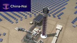 Photovoltac installation solar station CSP