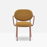 Contemporary chair Stiel 2965indoorvelvetin fire-retardant fabric