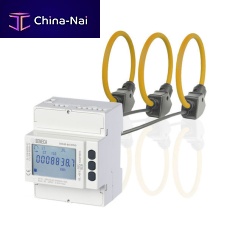 Three-phase power meter S604E-ROG seriesDIN railwith Rogowski inputs