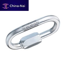 Oval quick link STANDARDbrassstainless steelpolyamide