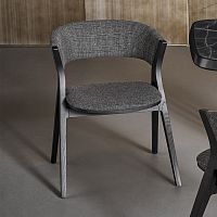 Contemporary chair Remoindoorleatherfabric