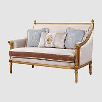 Classic sofa Fontainebleau 388fabricbeigeMDF