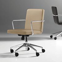 Contemporary chair Duetindoorfabricleather