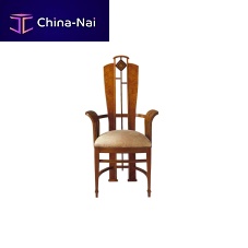 Traditional chair S187 RADICA indoorfabricsolid wood