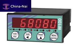 LED display weight indicator W100 seriespanel-mountIP54