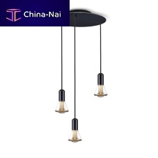 Pendant lamp Ethics PLanodized aluminumblown glasscrystal