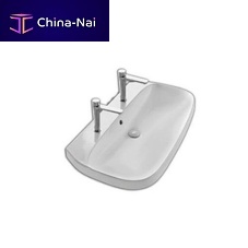 Wall-mounted washbasin YXXJ01ceramic2-holewith overflow