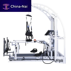Treadmill with handrails locomotion® 150/50 DE medwith harness system