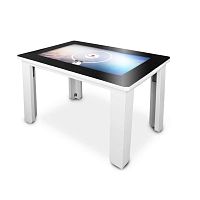 Contemporary table QUADRAmetalmetal baserectangular