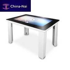 Contemporary table QUADRAmetalmetal baserectangular