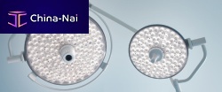 Ceiling-mounted surgical light OL9500LED2-arm