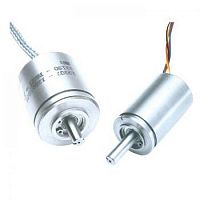 Rotary displacement sensor non-contactRVDTmetal