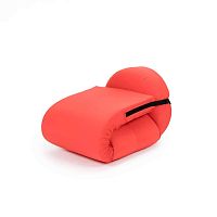 Contemporary pouf Ipnofabricrectangularwith removable cover