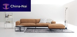 Contemporary ottoman NAVIGLIOupholstered