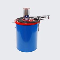 Oil lubrication system greasepneumaticair-operated