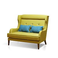 Traditional sofa RIGAfabricblueyellow
