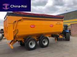 3-axle trailer Lfor vehiclesmonocoque