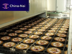Automatic cake production line