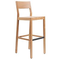 Contemporary bar chair 8515indoorbeechoak