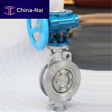 Butterfly valve Monelwith handwheelfor controlfor chemical products