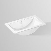 Undercounter washbasin R SERIESin vitrified steelwith counterantibacterial