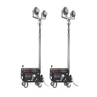 LED light tower ZW3500D series with combustion engine
