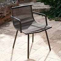 Contemporary dining chair LAZE 059outdoorpolyesteracrylic
