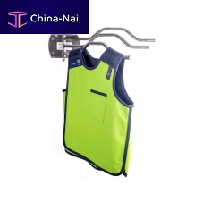 Wall-mounted X-ray apron rack