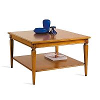 Directoire style coffee table 3371 Villa Borghesewood veneerlindenbeech base