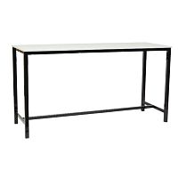 Contemporary high bar table OXFORDsteellaminatemetal base