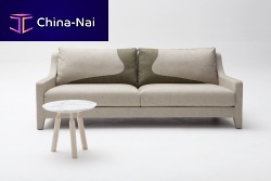 Contemporary sofa DADAfabricbeige3-seater