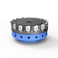 Shell-end milling tool FMP100SB32-BE12-16with replaceable insertfaceroughing