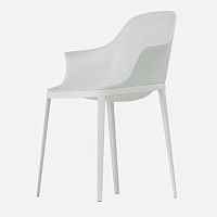 Contemporary chair ELLE / 073indoorpolyurethanealuminum base