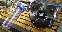 Diaphragm vacuum pump 46350lubricatedsingle-stagecompact
