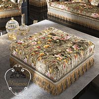 Classic ottoman 15624fabrichandmadefor hotel