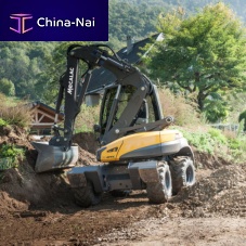 Midi excavator 12MTXwheeledswivelergonomic