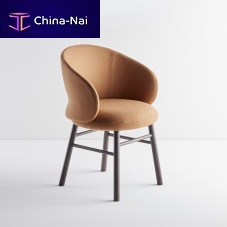 Contemporary chair POTTOLOindoorfabricleather
