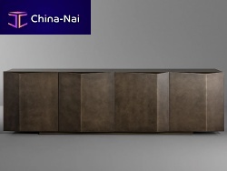 Contemporary sideboard Bernoispainted metallacquered woodby Roberto Paoli