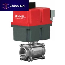 Ball valve RKE serieselectricfor controlblocking