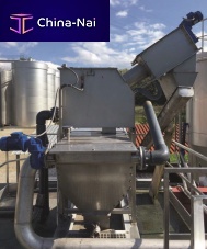 Wet screening screening machine MINI UNITscrewfor wastewatermini