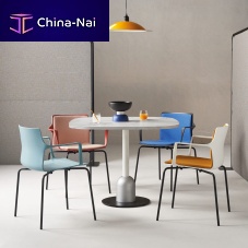 Contemporary chair KELLYindoorpolypropylenewooden base