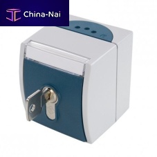 Key lock switch 300776single-poleIP44