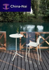 Contemporary high bar table TAmetalroundhome