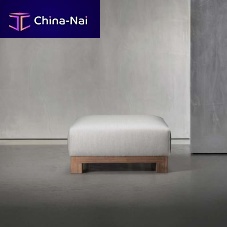 Contemporary ottoman BENTEfabricsquaregarden