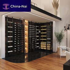 Wall-mounted shelving system MODULO-Xcontemporaryaluminumhome