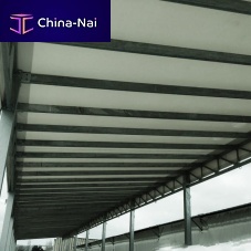 Shelter metallic structure for industrial applications