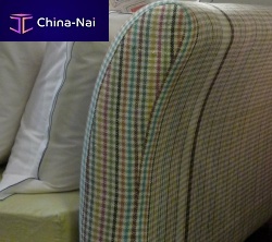 Double bed headboard PACHAtraditionalfabric