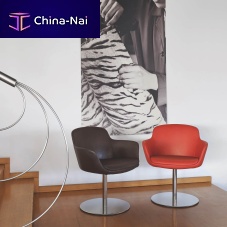 Contemporary chair SELLAindoorfabricleather