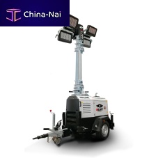 LED light tower LYNX G-MAXdiesel enginesingle-phase